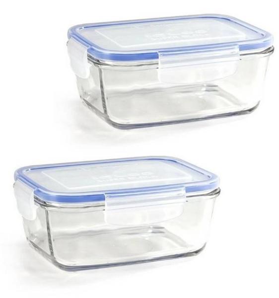 Vorratsdosen Glas Borgonovo - 2 Stück